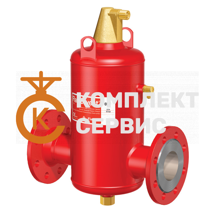 Сепаратор воздуха Flamcovent F стальной фланцевый PN10 смотреть фото