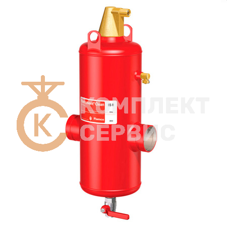 Сепаратор воздуха и шлама Flamco Flamcovent Clean S стальной под приварку PN10 смотреть фото