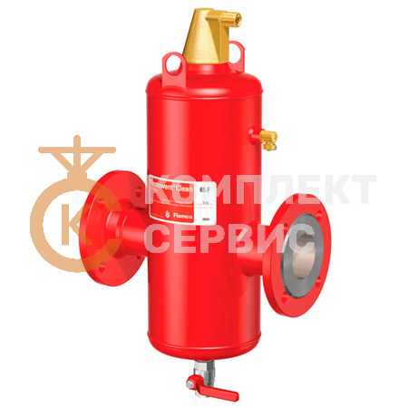 Сепаратор воздуха и шлама Flamco Flamcovent Clean F стальной фланцевый PN10 смотреть фото