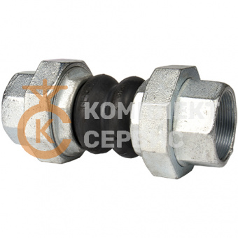 Компенсатор муфтовый Genebre 2830 резиновый PN10 фото