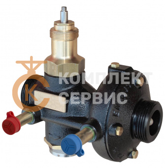 Клапан балансировочный регулирующий комбинированный IMI TA KTM 512, чугун, резьба, без измерительных штуцеров фото