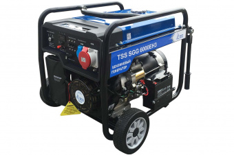 Бензогенератор TSS SGG 6000 EH3 фото