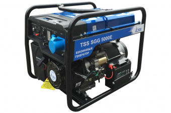 Бензогенератор TSS SGG 5000 E фото