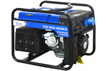 Бензогенератор TSS SGG 6000 EA фото