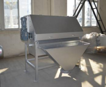 Решетка с барабаном из трехгранного профиля ЗЛ 610х1830 фото
